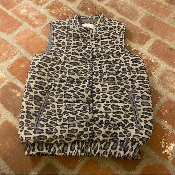 SEA New York Silk Animal print vest - Picture 1 of 16